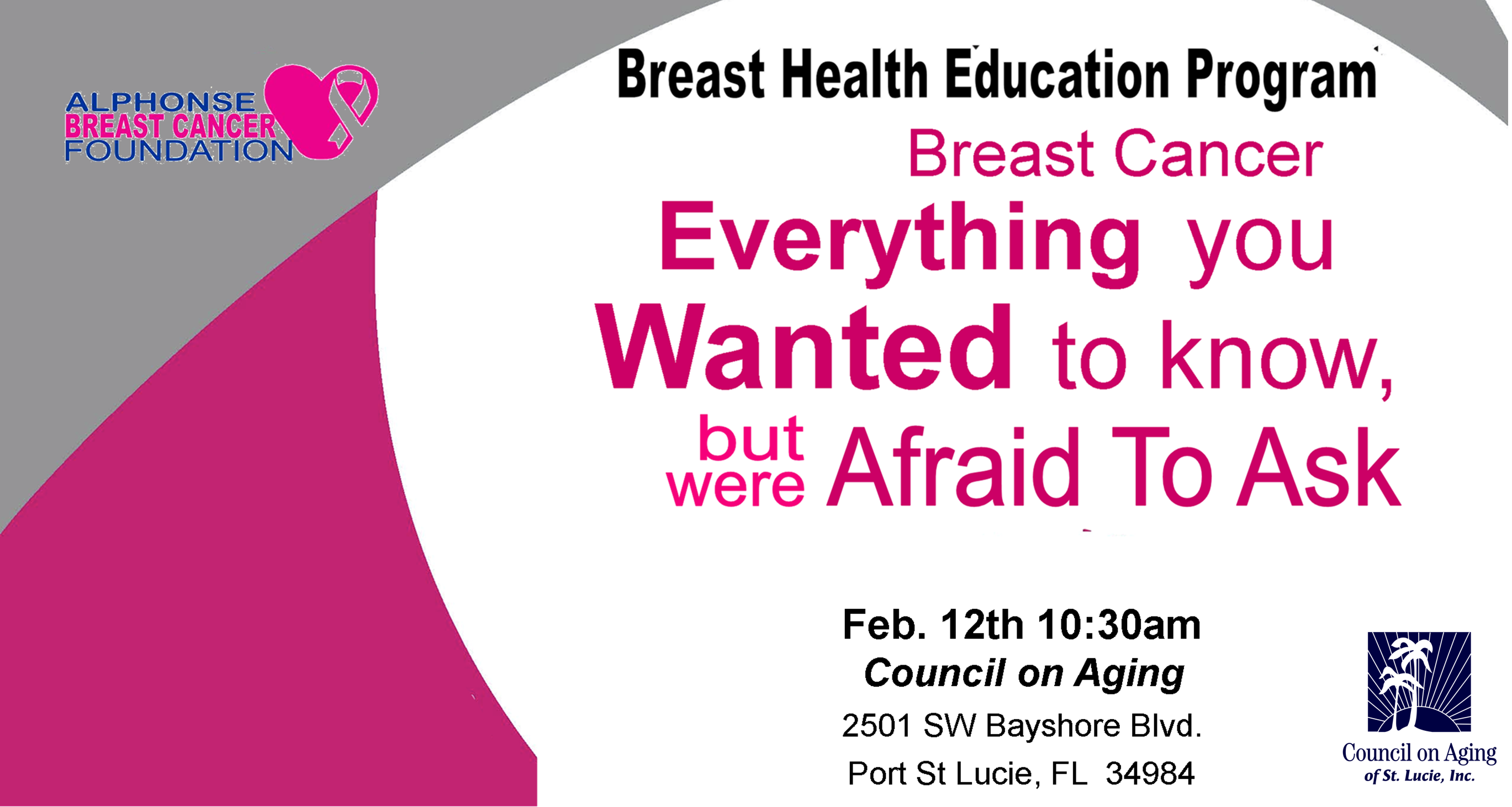 Breast Health Educational Program-Feb